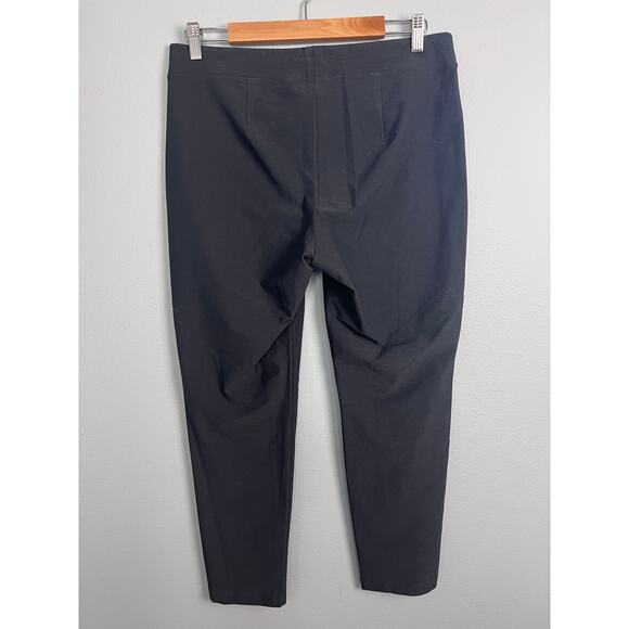Eileen Fisher Women’s M Dark Gray Ankle Pants Preppy Classic Minimalist Chic - Picture 3 of 10